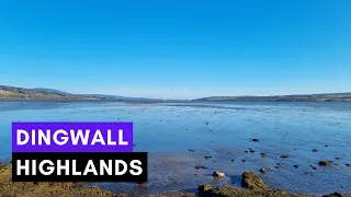 DINGWALL - Gateway to the North Coast 500 (NC500) - Scotland Walking Tour | 4K | 60FPS