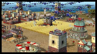 EMPIRE EARTH: 1 VS 7 HARD COMPUTERS IN 45 MINUTES - PREHISTORIC TO NANO