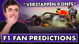 Reacting to F1 fans BOLD Predictions for 2024 Season