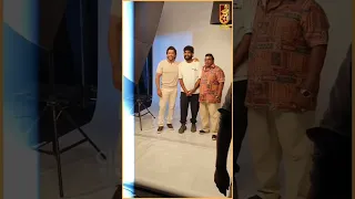M.S.Dhoni With Vignesh Shivan & Yogi Babu❤️ | #shorts