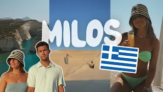 MILOS, GREECE 🇬🇷 TRAVEL VLOG | our favourite island yet? Emz's birthday, insane food & ATV drama?!
