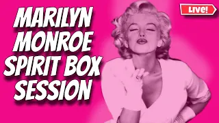 Spooky Saturday: Marilyn Monroe Spirit Box Session