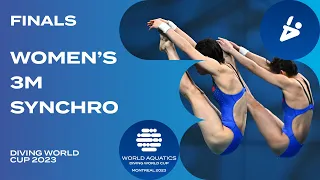 LIVE | Women's 3m Synchro Final | Diving World Cup 2023 | Montreal