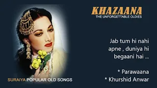 Jab tum hi nahi apne ... Parwaana    ( *Khazaana assures you best recording available )