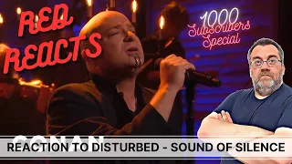 Red Reacts To Disturbed | Sound Of Silence | Test Recording