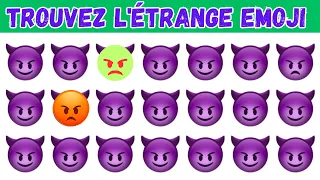 Trouvez l'émoji étrange et gagnez le quiz #emojiquiz #bonjourquiz