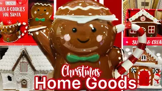 New Gingerbread Decor Christmas Shop With Me | Home Goods Christmas Decor 2023
