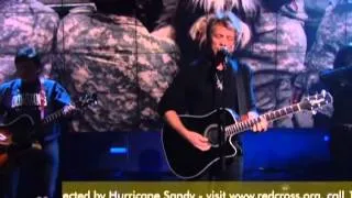 Jon Bon Jovi Hurricane Sandy Benefit Concert 11/02/2012