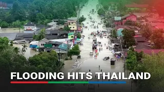 Widespread flooding in Thailand's south after heavy rain | ABS-CBN News