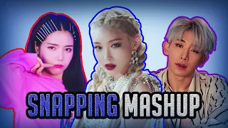 CHUNG HA x MAMAMOO x MONSTA X ft. TWICE & Jennie - Snapping x gogobebe x Alligator「KPOP MASHUP 2019」