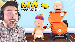 MY BABY FOUND THE WOODCHIPPER!!! (With Kindly Keyin and Spycakes) | Who’s Your Daddy