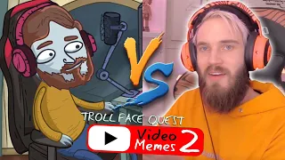 Troll Face Quest.EXE - Video Memes 2 | GAME VS REALITY