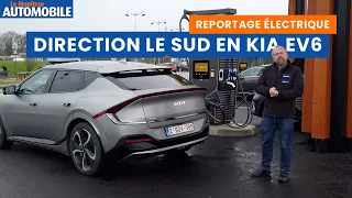 Reportage électrique - Direction le sud en KIA EV6