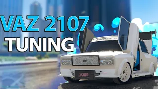 UZBEK CARS GTA 5 | O'ZBEKCHA "VAZ 2107" TUNING "GRAND THEFT AUTO 5" O'YINIDA! 🚗
