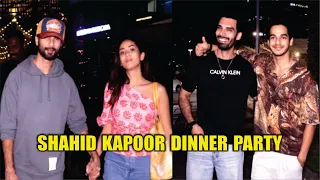Shahid Kapoor Grand Dinner Party ft. Mira Rajput, Ishaan Khatter & other Close Friends