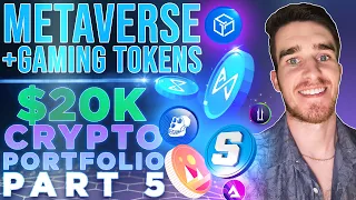 $20K Crypto Portfolio Build pt. 5 | Metaverse &  NFT Gaming w/ @CBinthegame