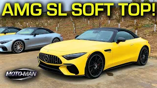 The real reason why the 2022 Mercedes AMG SL (R232) has a back seat and AWD!