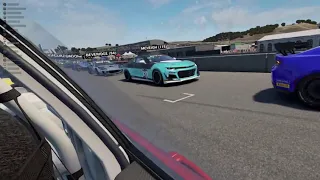 1h Laguna Seca GT4 Race - Time multiplier x12 - ACCSS Americas