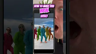 Create this viral effect with just your phone 📱 (#tutorial) like @happykelli #vfx #capcut