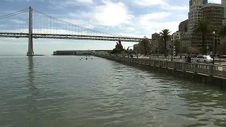 San Francisco and major coastal cities 'sinking' amid rising sea levels, report says