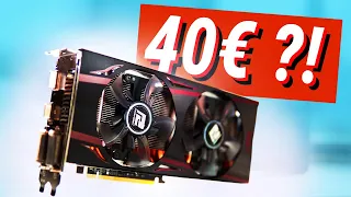 Was kann eine 40€ EURO GRAFIKKARTE?! Der GAMING TEST