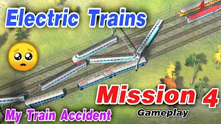 Electric Trains New Update | Mission 4 Gameplay | New Train Sim 2021 | Electric Trains Simulator