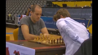 GM Vallejo Pons (Spain) - Carlsen (Norway)  "5 min Series"