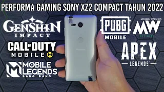 SNAPDRAGON 845 MASIH OP DI TAHUN 2022 | PERFORMA GAMING SONY XZ2 COMPACT