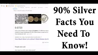 14 Dimes Make A Silver Eagle - 90% Silver Facts You Need To Know