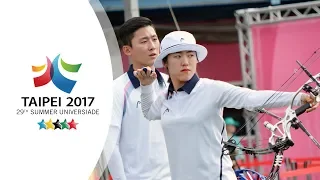 Korea v Turkey– compound mixed team gold final | Taipei 2017 Universiade