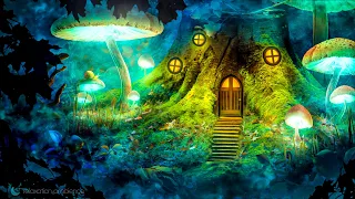 Enchanted Forest Ambience 🍄✨ Magical Fairy Ambience Sounds & Mystical Meditation Music 🌲🎧 10 Hours