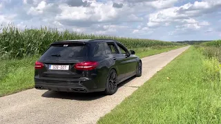 MERCEDES C63s - INNOTECH IPE VALVED EXHAUST - BRUTAL SOUND + STRAIGHT PIPE