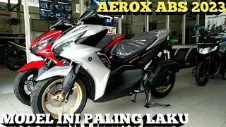 REVIEW DAN HARGA TERKINI YAMAHA AEROX 155 ABS 2023 TIPE TERMEWAH