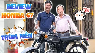 TIết Cương ra quận 6 ghé ông anh người Hoa review Honda 67 zin nguyên bản