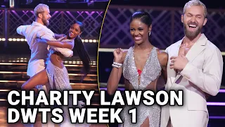 Charity Lawson and Artem's Tango Get Top Score! - Dancing With the Stars Week 1 Performance