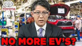 Toyota CEO Just Gave SHOCKING News!