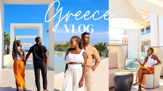 BAECATION IN GREECE | LUXURY TRAVEL VLOG | Temwa & Anjola