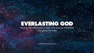 EVERLASTING GOD - SATB (piano track + lyrics)