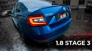 СЕКРЕТНЫЙ ВЫХЛОП на Skoda Octavia 1.8 STAGE 3 | Как всё устроено?