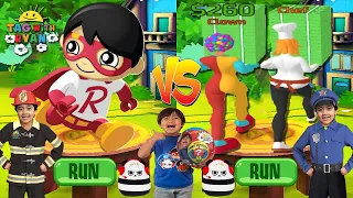 Tag with Ryan vs Career Rush - All Characters Unlocked All Levels Completed Combo Panda PJ Masks