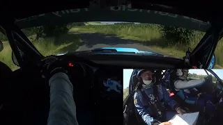 4 Ecumaster Rally Tarmac Arek Bałdyga Jacek Spentany OS 2