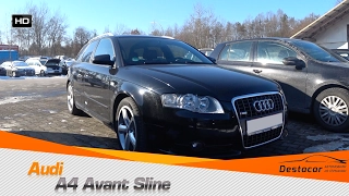 Осмотр Audi A4 Avant Sline 2007 год.