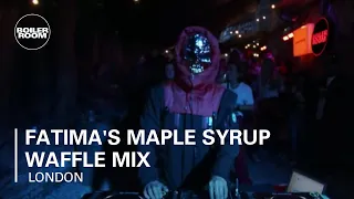 Fatima's Maple Syrup Waffle Mix | Boiler Room London: Aqwea Pres. One