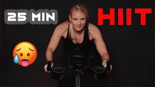 HIIT Indoor Cycling Workout | 25 Minute Intervals: Fitness Training