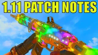 UPCOMING COD BO4 1.11 UPDATE PATCH NOTES! - LEAGUE PLAY RELEASE DATE + MORE! (1.11 UPDATE COD BO4)