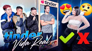 TINDER EN LA VIDA REAL con YOUTUBERS DE FREE FIRE ft. Machika, Antronixx, Zelika