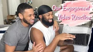 Reacting to our Engagement Video days before our Wedding - Meet the Mazelins
