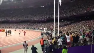 Usain Bolt and Jamaica Win the Mens 4x100M Relay and World Record at the London 2012 Olympics 1