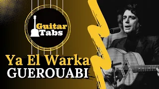 Ya El Warka - El Hachemi Guerouabi / Tablatures Guitare DZ