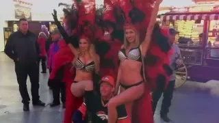 Red Feather Showgirls- Fremont Street Experience Las Vegas